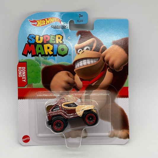 Hot Wheels Character Cars - Super Mario Series - Donkey Kong