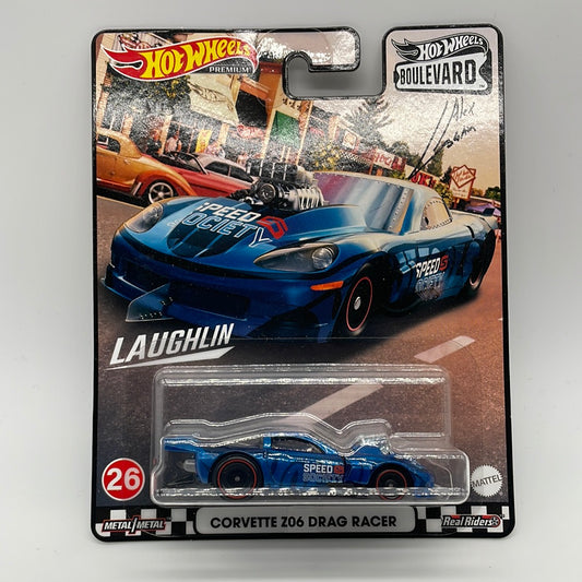 Hot Wheels Boulevard Mix F - #26 Corvette Z06 Drag Racer - Alex Laughlin