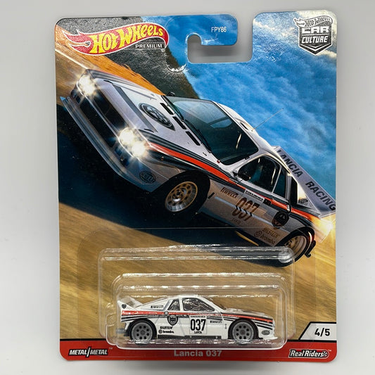 Hot Wheels Car Culture Premium - Thrill Climbers Series Single - #4/5 - Lancia 037