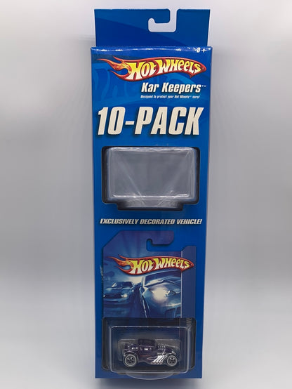 Hot Wheels Kar Keepers 10-Pack - w/ Exclusive Purple Bone Shaker