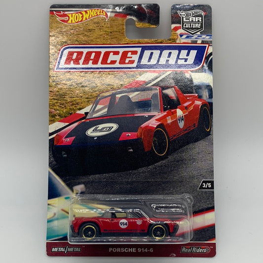 Hot Wheels Car Culture Premium - Race Day Series Single - #3/5 - Porsche 914-6