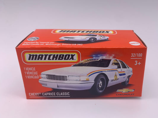 Matchbox Power Grabs - #32/100 - Chevy Caprice Classic Police