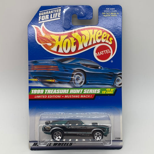 Hot Wheels Regular Treasure Hunt - 1999 (#11/12) - Mustang Mach 1