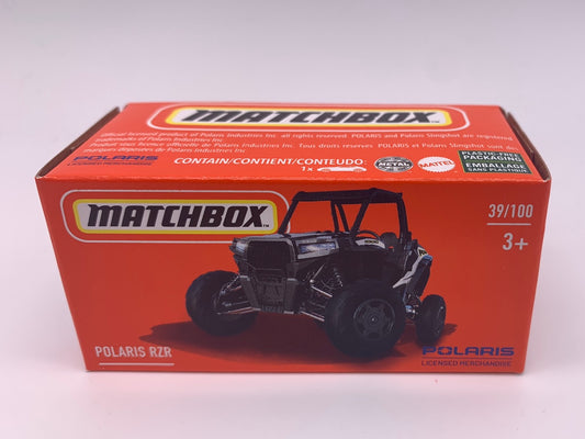 Matchbox Power Grabs - #39/100 - Black Polaris RZR