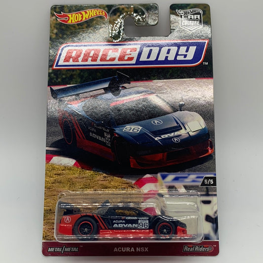 Hot Wheels Car Culture Premium - Race Day Series Single - #5/5 - Acura NSX
