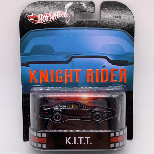 Hot Wheels 2013 Retro Entertainment Premium Single - Knight Rider K.I.T.T. Car (Movie Reel Packaging)