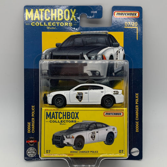 Matchbox Collectors - #7/20 - Dodge Charger Police