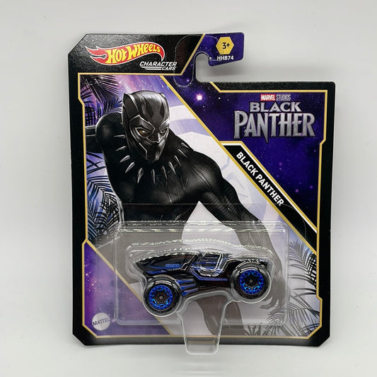 Hot Wheels Character Cars - Marvel Studios Series - Black Panther - Black Panther