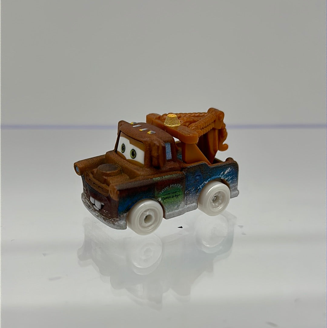 Disney Pixar Cars Movie Metal Mini Racers - Loose Advent Calendar Exclusive Snow Mater