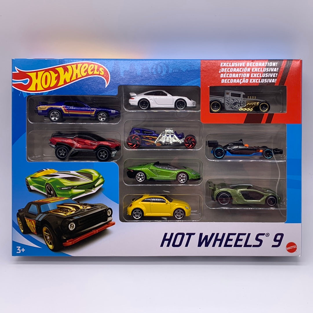 Hot Wheels 9 Pack - 2021 w/ Exclusive Gray Bone Shaker – Forbidden Fly