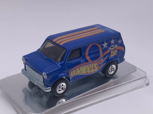 Hot Wheels 36th Annual Collector’s Convention Exclusive - 2022 Los Angeles, CA Charity Car - Blue Ford Transit Van