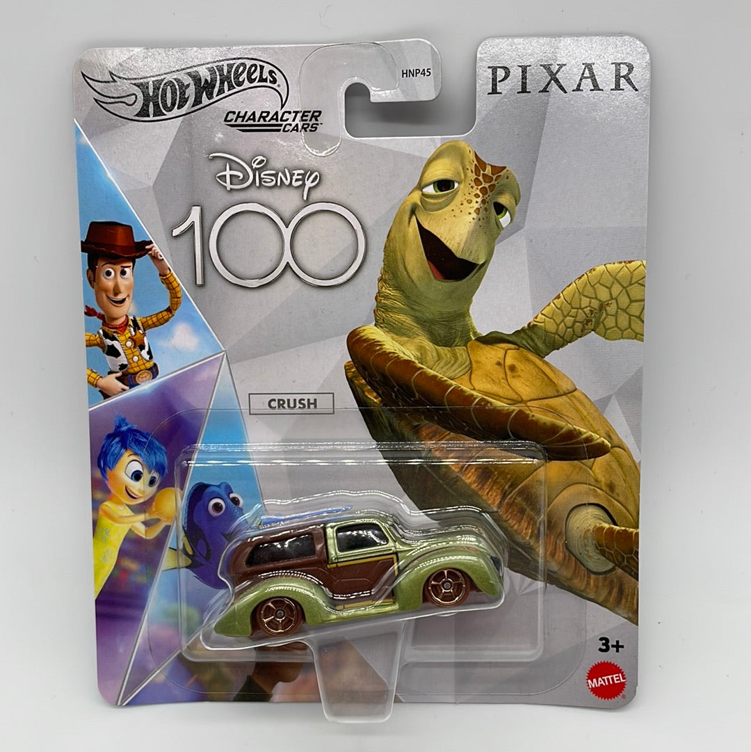 Hot Wheels Character Cars - Disney 100th Anniversary Series - Pixar - Finding Nemo - Crush