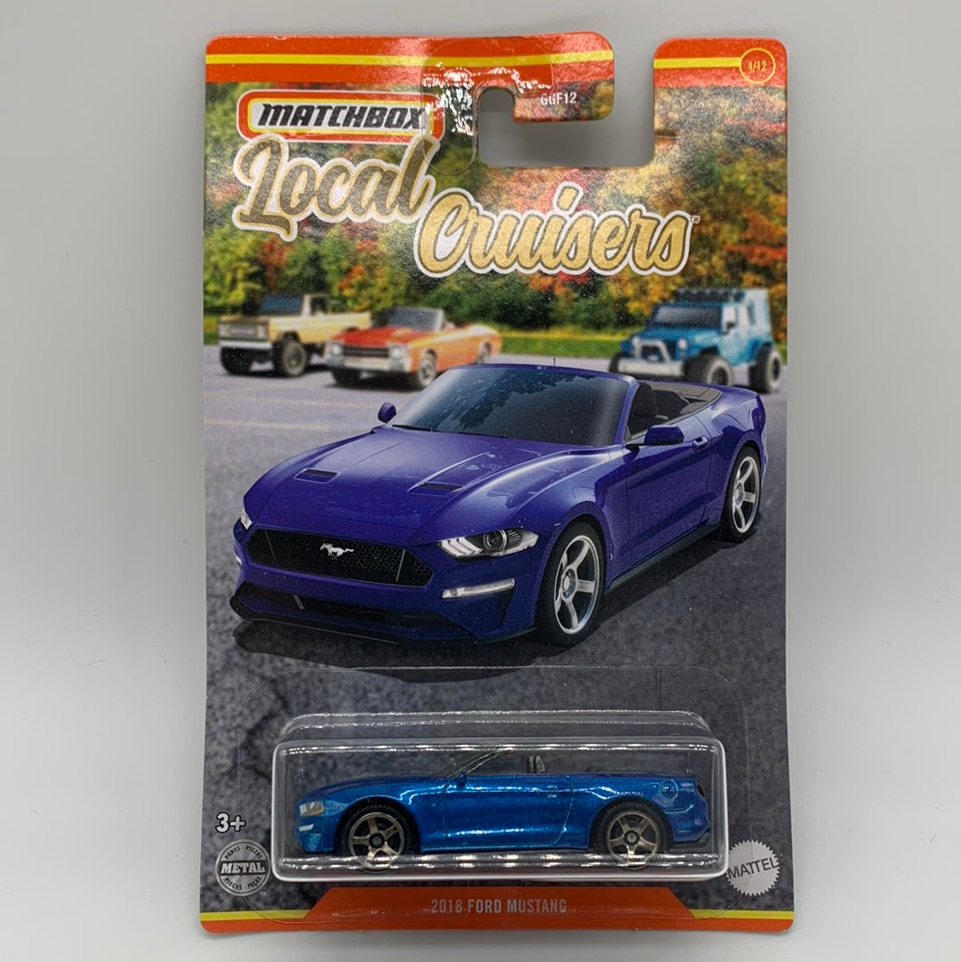 Matchbox Mainline - Local Cruisers Series (#4/12) - 2018 Ford Mustang Convertible