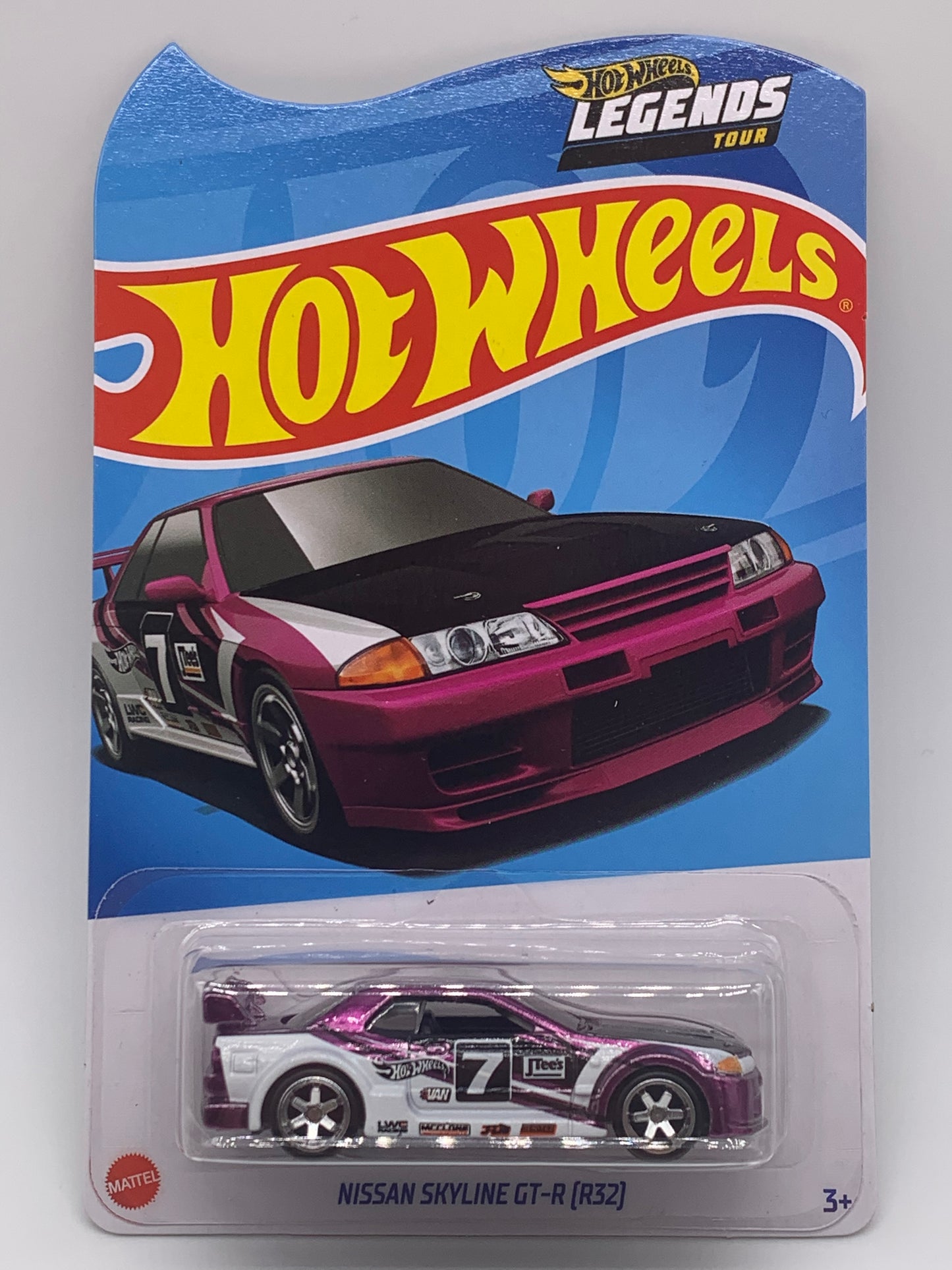 Hot Wheels 2022 Legends Tour Exclusive - Purple Nissan Skyline GT-R (R32)