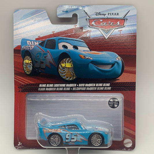 Disney Pixar Cars Movie - 2022 Release (Metal) Bling Bling Lightning McQueen