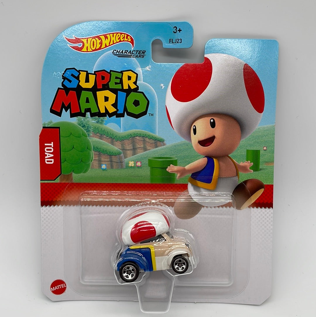 Toad Racing Car Hot Wheels Character Cars - Super Mario Series - Toad – Forbidden Fly