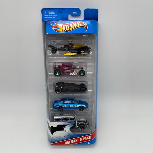 Hot Wheels 5 Pack - 2011 Batman The Dark Knight w/ Bone Shaker