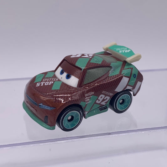 Disney Pixar Cars Movie Metal Mini Racers - Loose Sheldon Shifter Sputter Stop #92 Next Gen Racer