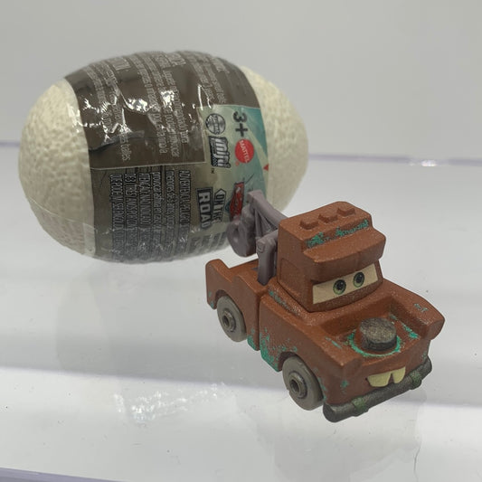 Disney Pixar Cars Movie - On the Road Metal Mini Racers Dino Egg - Cave Man Mater