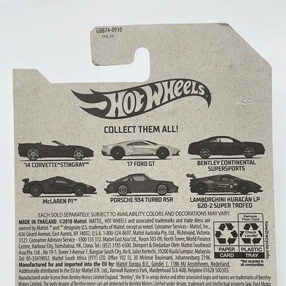 Hot Wheels - 2020 Exotics / Supercars Series - Walmart Exclusive Complete Set of 6