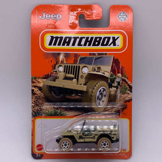 Matchbox Mainline - 2022 #50/100 - 1948 Willys Jeep