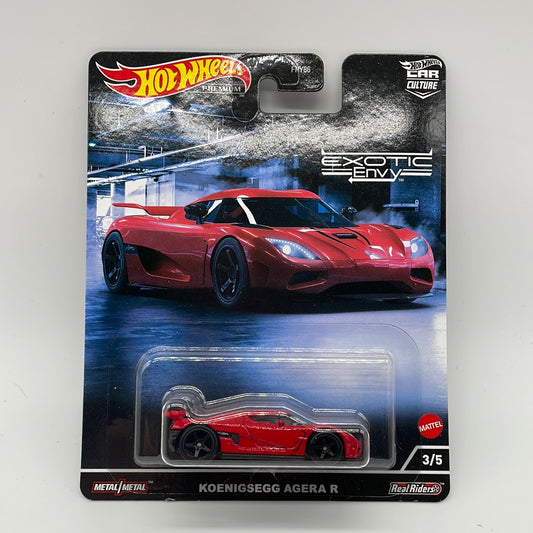 Hot Wheels Car Culture Premium - 2022 Exotic Envy Series - #3/5 - Koenigsegg Agera R