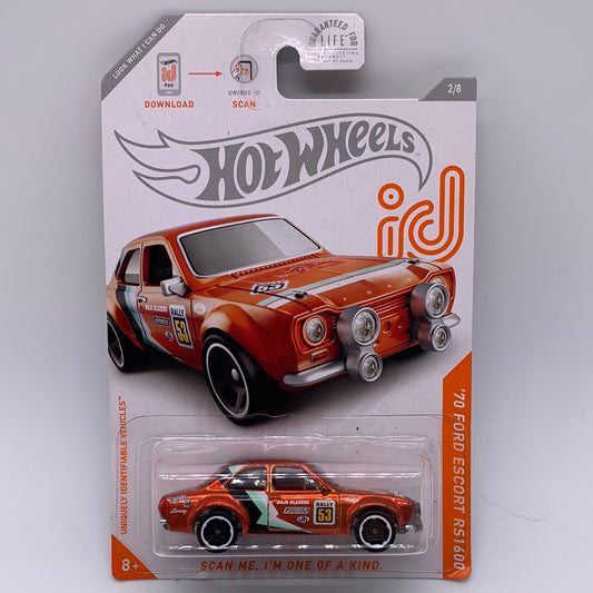 Hot Wheels 2020 Chase Series Carded ID Car - C Case - ‘70 Ford Escort RS1600