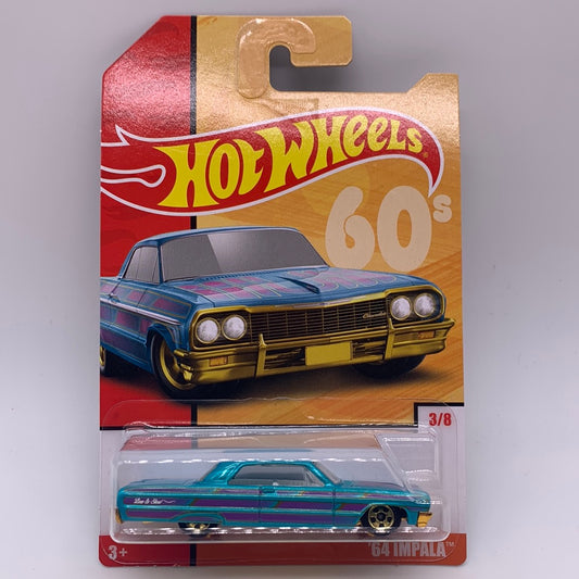 Hot Wheels 2019 Target Exclusive - Throwback Decades Series #3/8 - ‘64 Impala