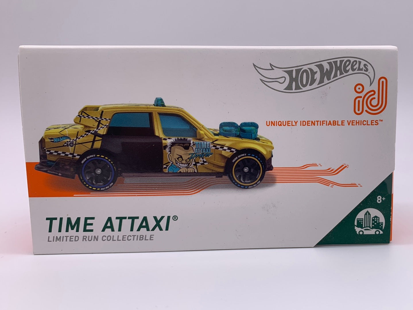 Hot Wheels Boxed Series 1 ID Car - HW Metro - Time Attaxi