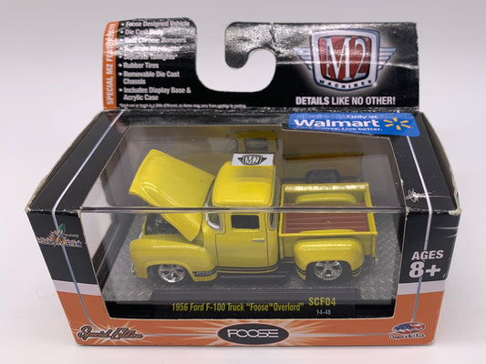 M2 Machines Acrylic Boxed Car - Walmart Exclusive Foose Designs Series SCF04 - 1956 Ford F-100 Truck “Foose Overlord”