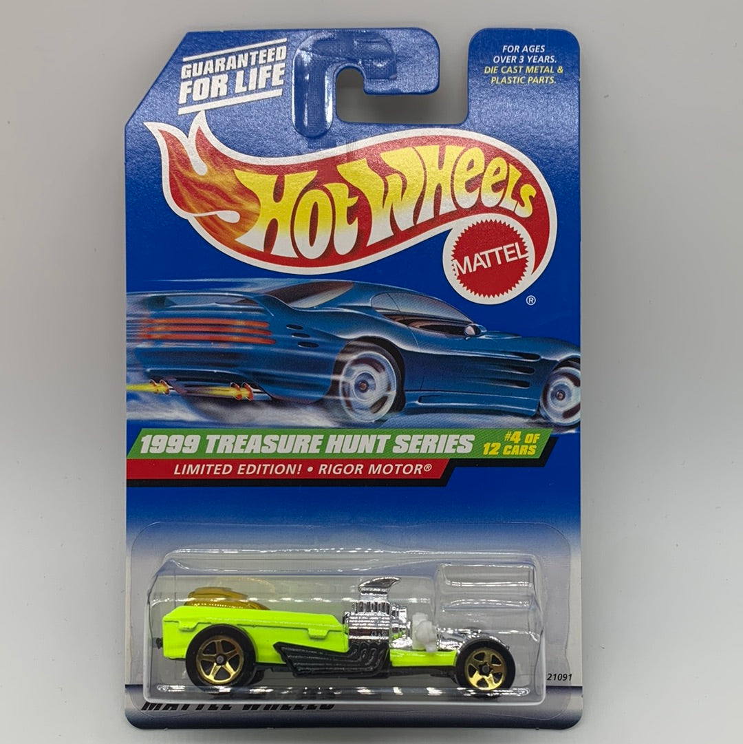 Hot Wheels Regular Treasure Hunt - 1999 (#4/12) - Rigor Motor