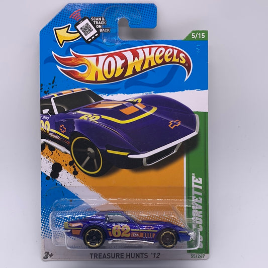 Hot Wheels Regular Treasure Hunt - 2012 (#5/15) - ‘69 Corvette