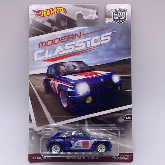 Hot Wheels Car Culture Premium - Modern Classics Series 1 - #4/5 - Renault 5 Turbo