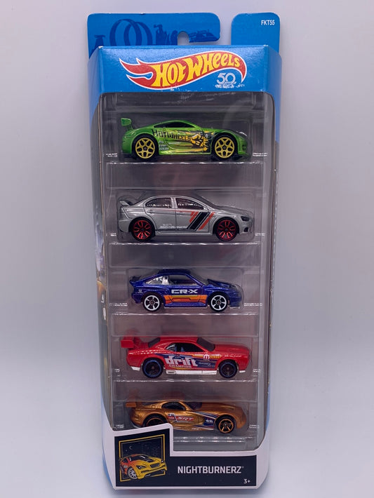 Hot Wheels 5 Pack - 2017 Nightburnerz
