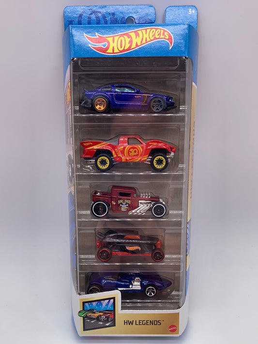 Hot Wheels 5 Pack - 2021 Legends w/ Bone Shaker