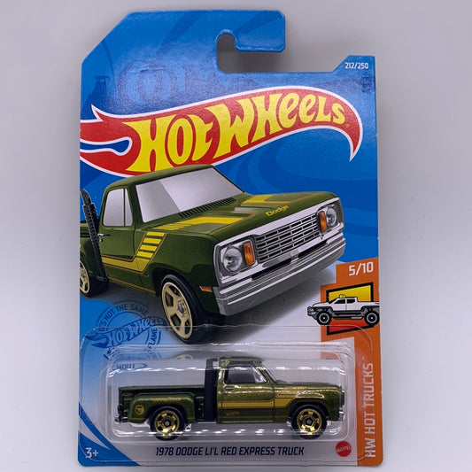 Hot Wheels Regular Treasure Hunt - 2021 M Case - 1978 Dodge Li’l Red Express Truck