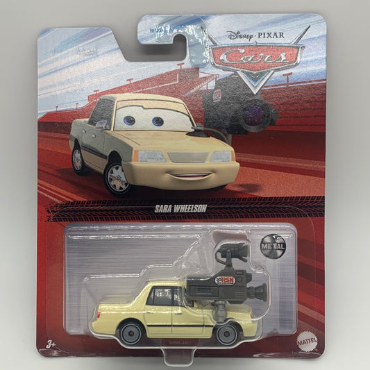 Disney Pixar Cars Movie - 2022 Release (Metal) Sara Wheelson (w/ TV Camera)