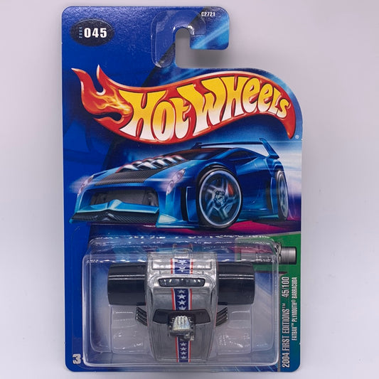 Hot Wheels 2004 First Edition Zamac Toys R Us Exclusive - Fatbax Plymouth Barracuda