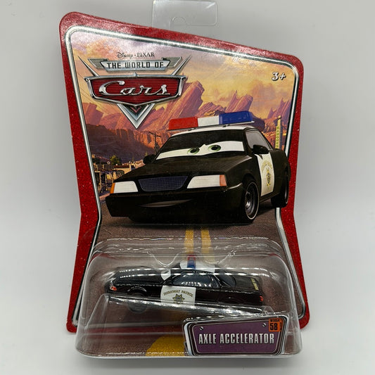 Disney Pixar Cars Movie - World of Cars Axle Accelerator (Highway Patrol)