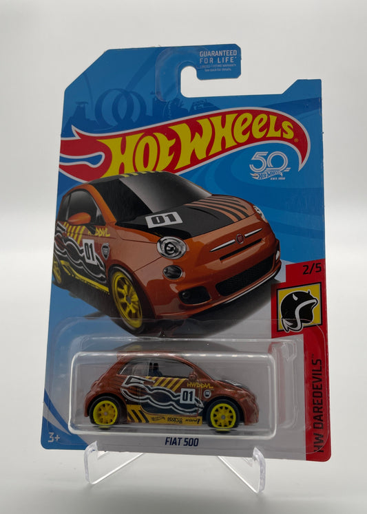 Hot Wheels 2018 N Case Fiat 500 Super Treasure Hunt