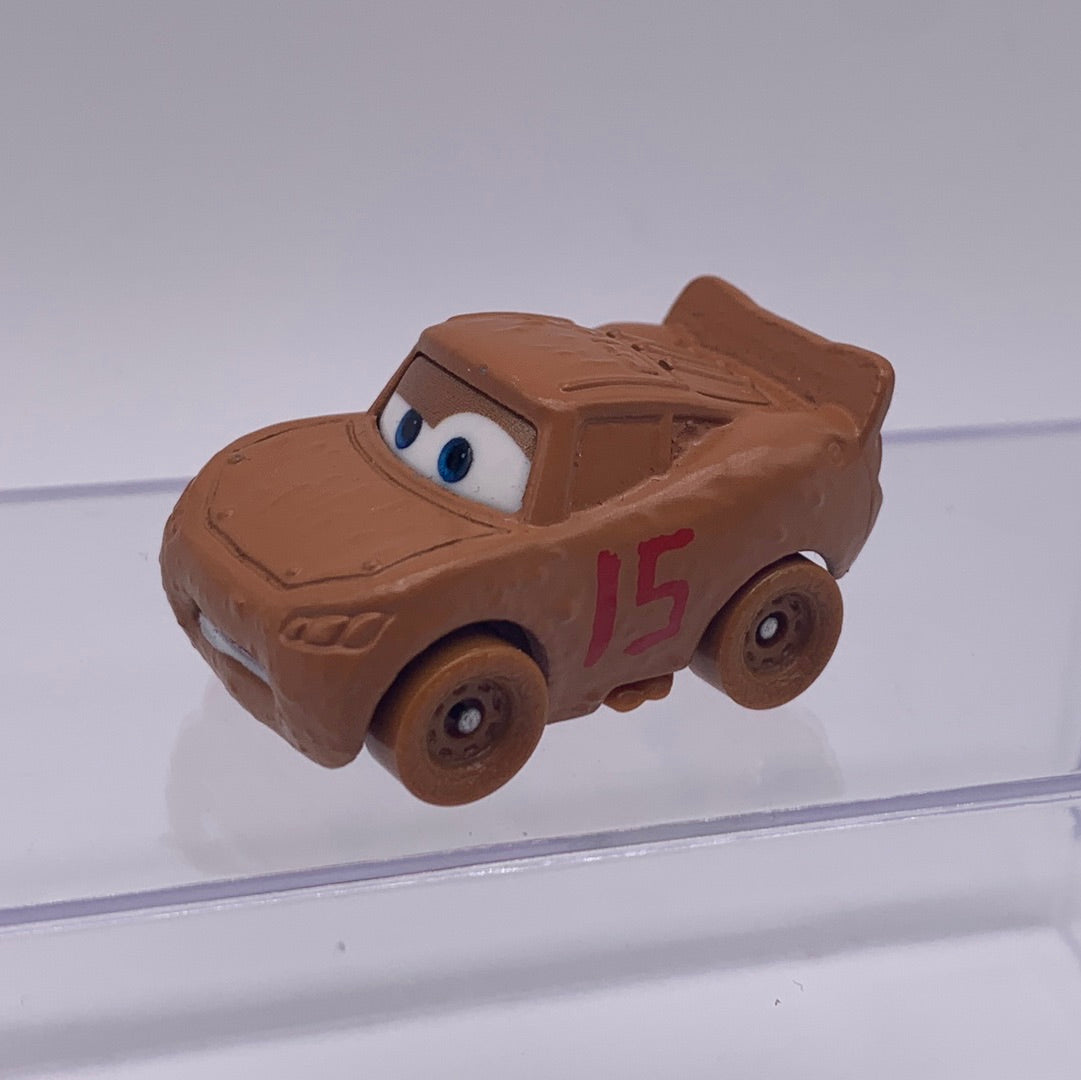 Disney Pixar Cars Movie Metal Mini Racers - Loose Lightning McQueen as Chester Whipplefilter