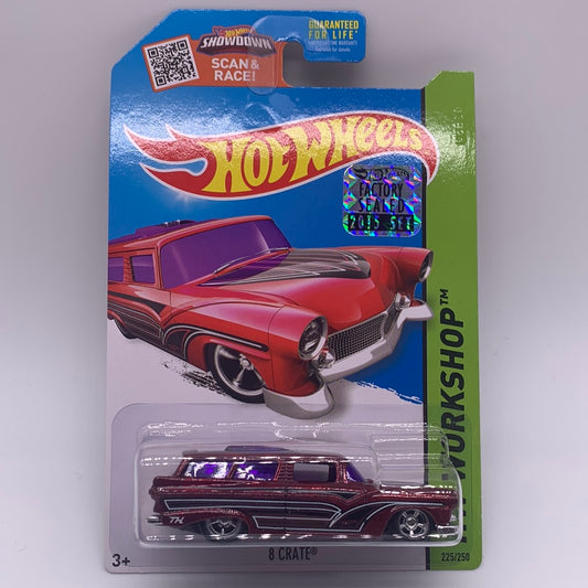 Hot Wheels Super Treasure Hunt - 2015 J Case Factory Stickered - 8 Crate