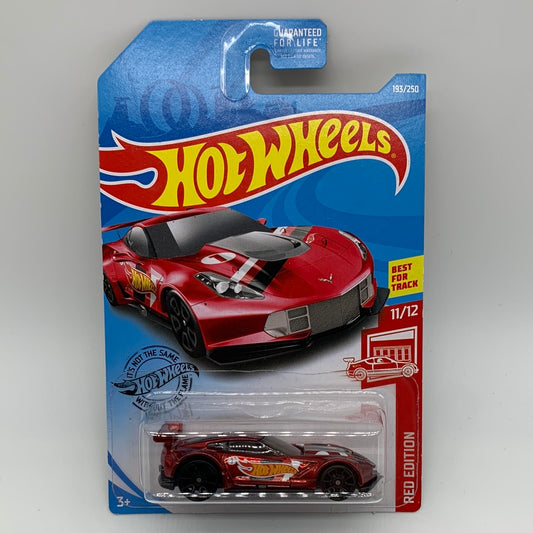 Hot Wheels 2019 Target Exclusive Red Edition - CHASE VERSION Corvette C7.R