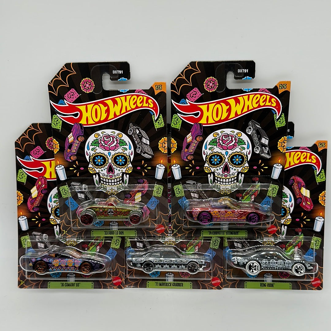 Hot Wheels - 2023 Holiday Halloween Series Complete Set of 5