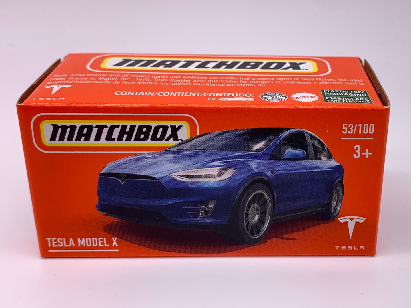 Matchbox Power Grabs - #53/100 - Tesla Model X