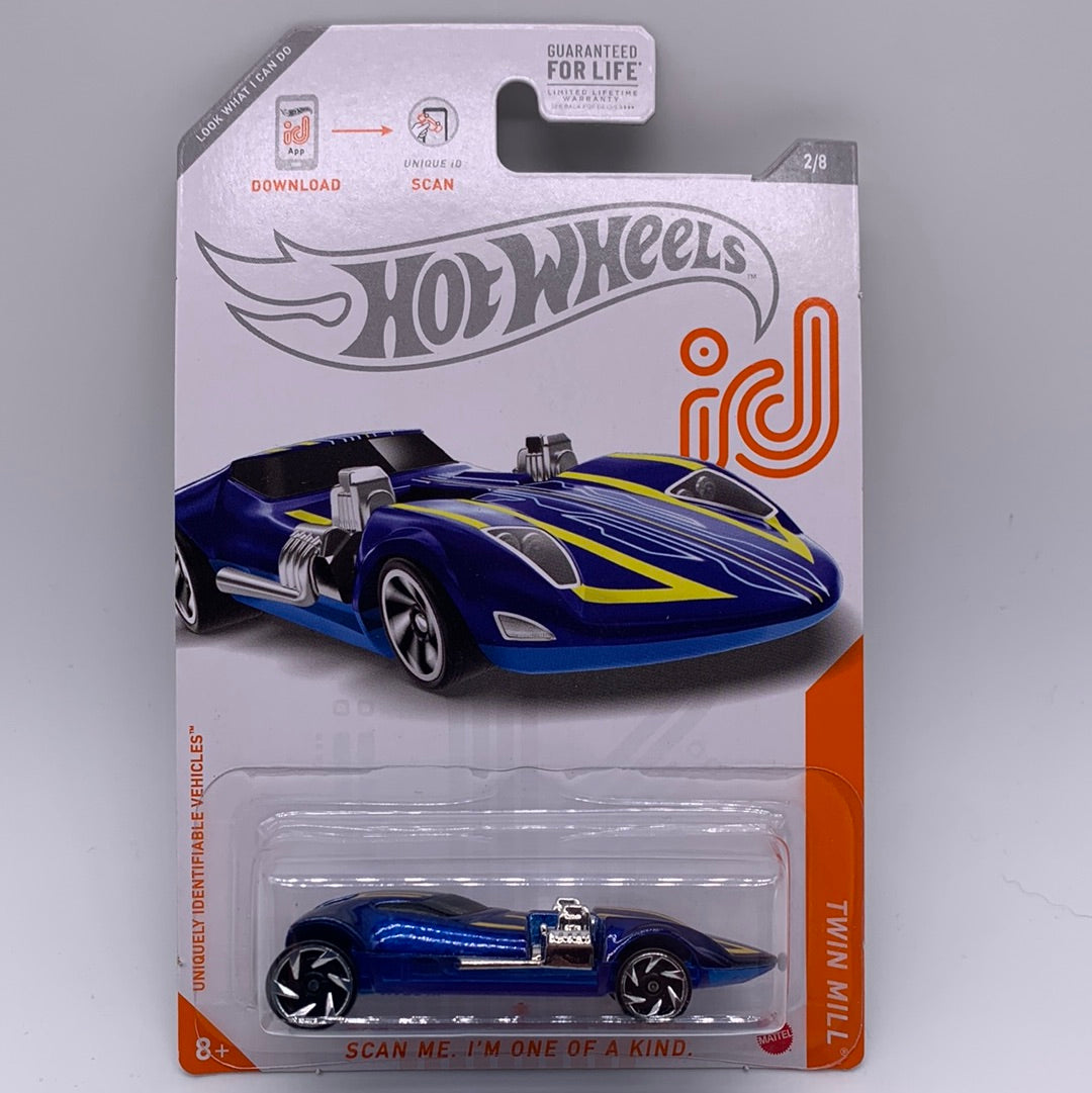 Hot Wheels 2021 Chase Series Carded ID Car - C Case - Twin Mill