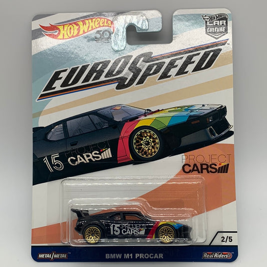 Hot Wheels Car Culture Premium - Euro Speed Series Single - #2/5 - BMW M1 Procar