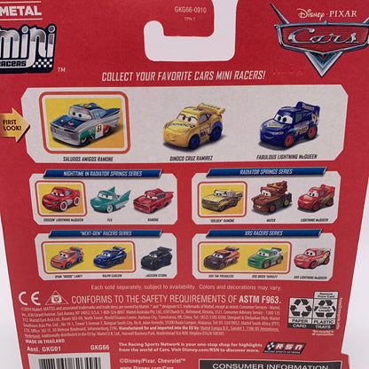 Disney Pixar Cars Movie - Metal Mini Racers 3 Pack - Willy’s Butte Race Series