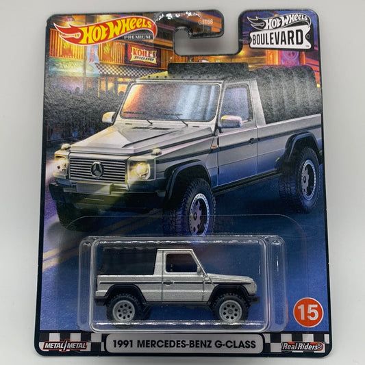 Hot Wheels Premium Walmart Exclusive Boulevard Series Single - #15 - 1991 Mercedes-Benz G-Class