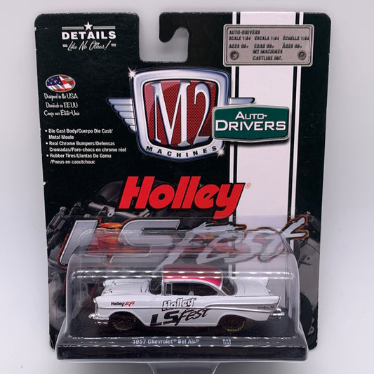 M2 Machines Auto Drivers - R48 - Holley 1957 Chevrolet Bel Air